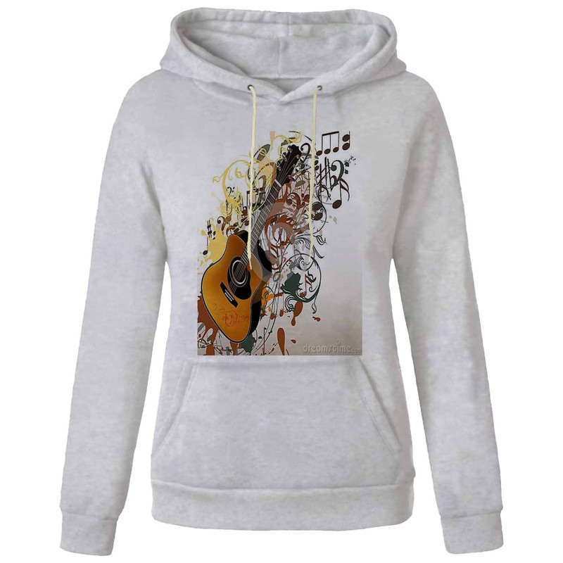 هودی زنانه مدل گیتار کد AA22