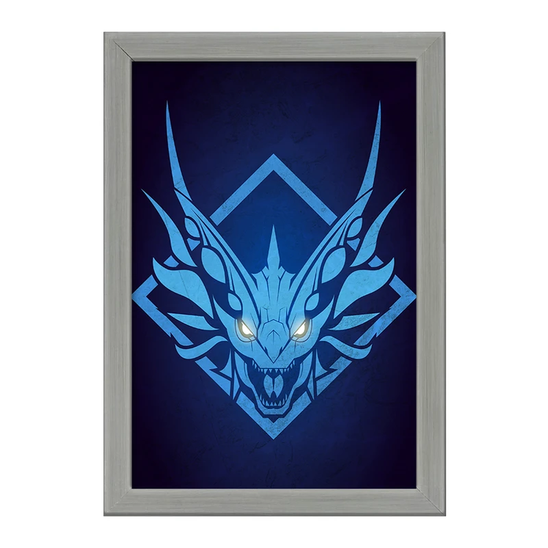 تابلو خندالو طرح بازی شکارچی هیولا (Monster Hunter) کد 33216