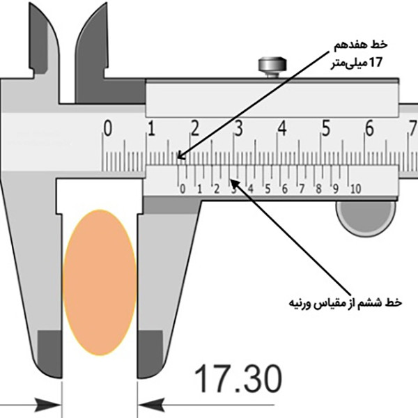 کولیس متال استار کد L150 گستره 150-0 میلی متر کولیس متال استار کد L150 گستره 150-0 میلی متر