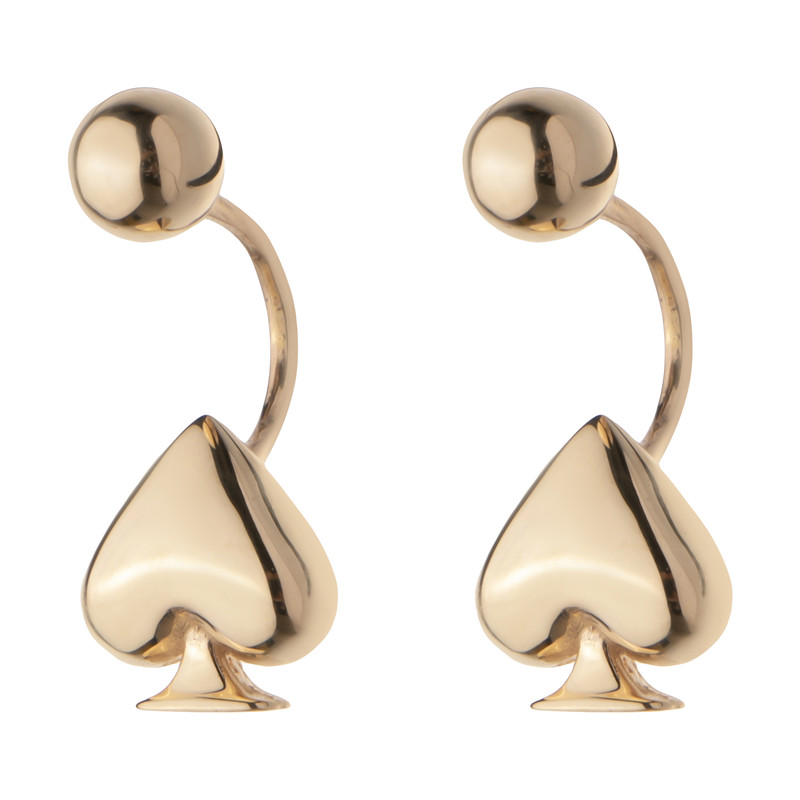 گوشواره طلا 18 عیار زنانه مایا ماهک مدل ME1187 - 4