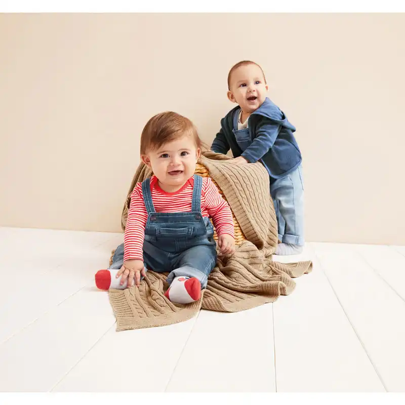 سرهمی جین نوزادی لوپیلو مدل SEP-LATZHOSE