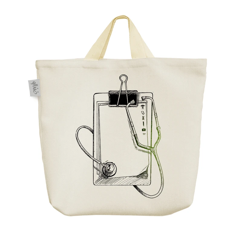 ساک خرید خندالو مدل پزشک کد H651