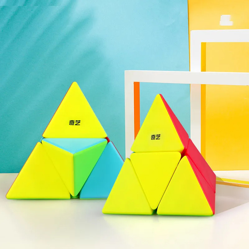 مکعب روبیک چی ای مدل هرم کای وای 2×QY Pyraminx 2