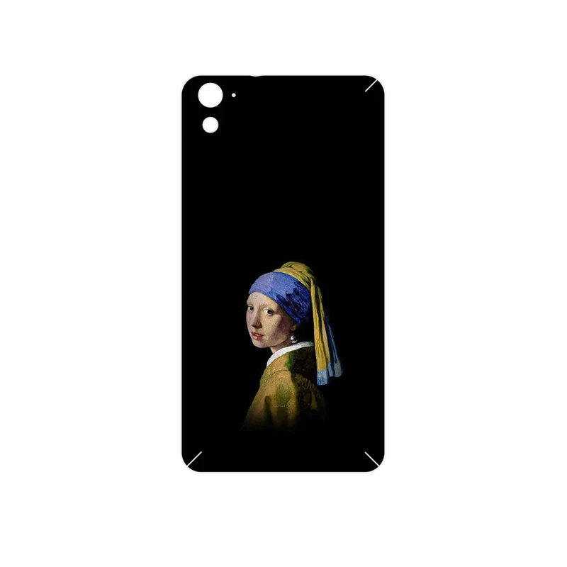 برچسب پوششی ماهوت مدل Girl with a Pearl Earring of Vermeer مناسب برای گوشی موبایل اچ تی سی One E9s