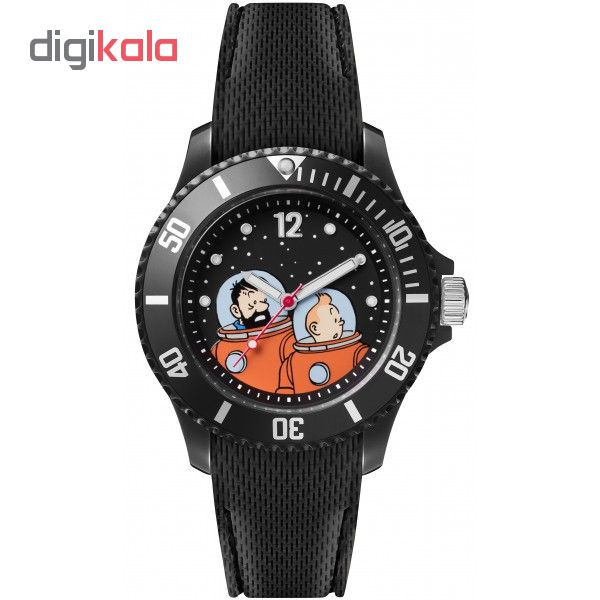 ساعت مچی عقربه ای پسرانه تن تن مدل Montre ساعت مچی عقربه ای پسرانه تن تن مدل Montre