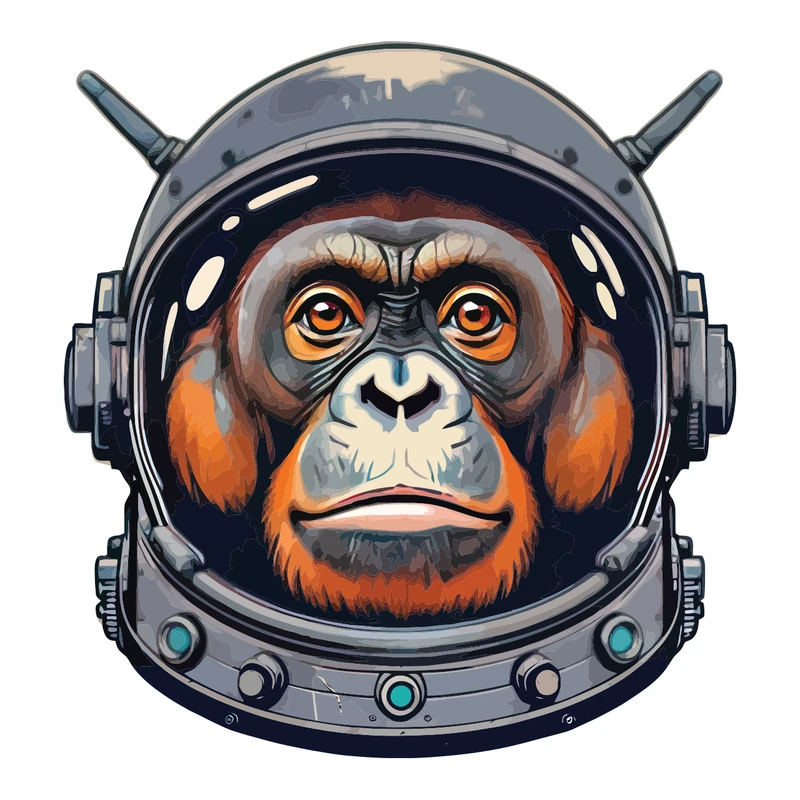 برچسب لپ تاپ پویا مارکت طرح میمون کد 3954