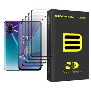 Somastel SD Glass MIX004 Screen Protector For Oppo A72 Pack Of 4