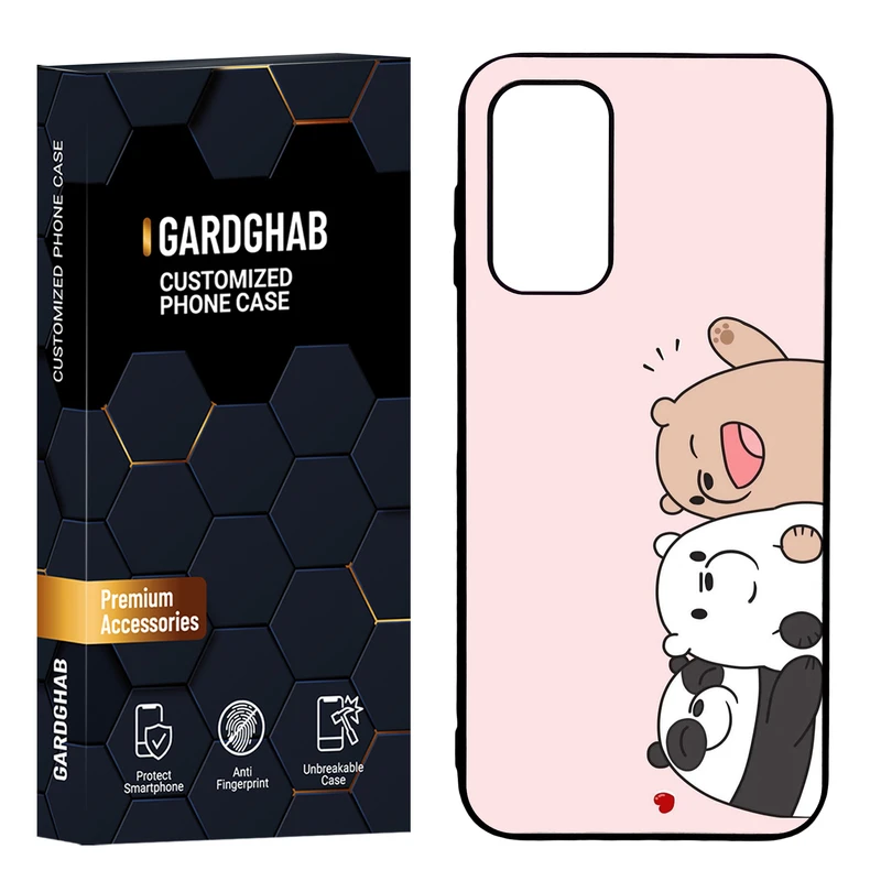 کاور گارد قاب مدل دور ژله ای فانتزی مناسب برای گوشی موبایل سامسونگ Galaxy A14