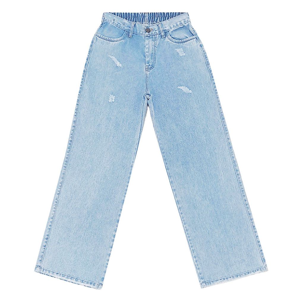 شلوار جین زاپ دار زنانه دیان مدل بگ -  - 2