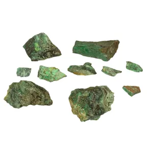 سنگ راف مدل مس فیروزه ای بسته 10 عددی