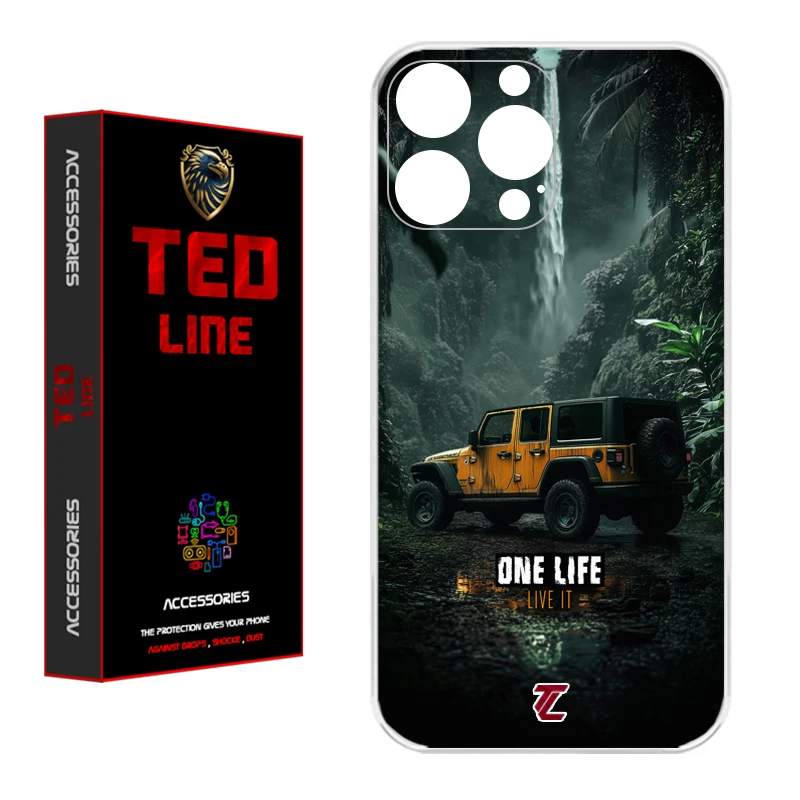 کاور تد لاین طرح ماشین آفرود کد 1119 مناسب برای گوشی موبایل اپل Iphone 13 Pro Max
