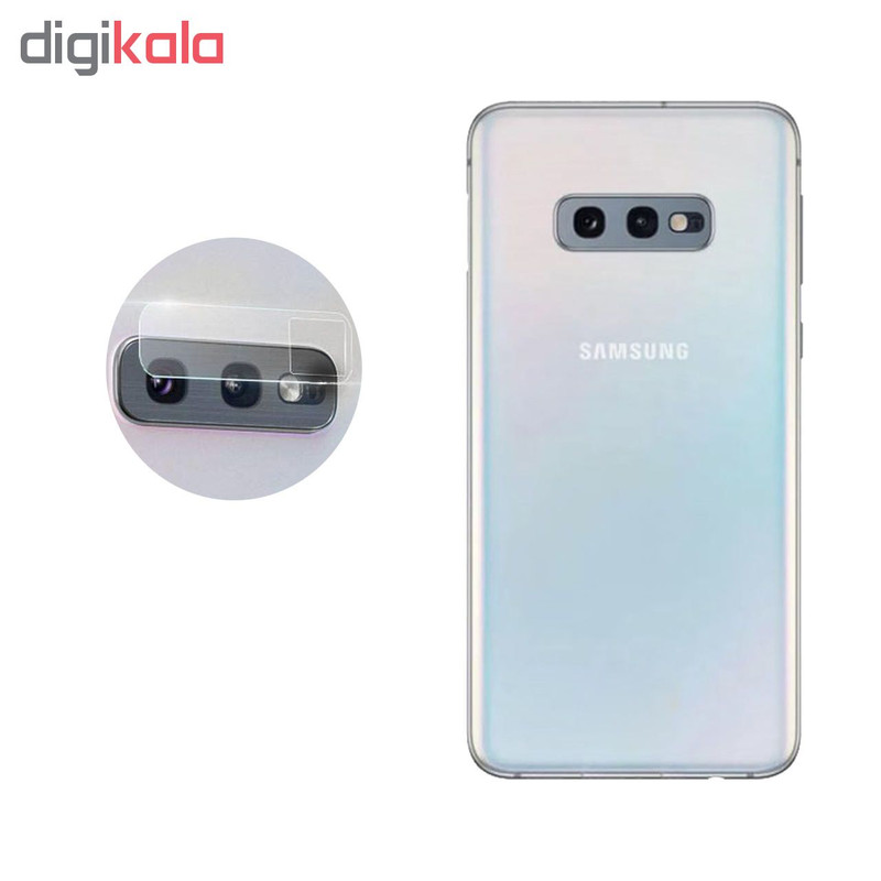 محافظ لنز دوربین مدل Silc مناسب برای گوشی موبایل سامسونگ Galaxy S10E