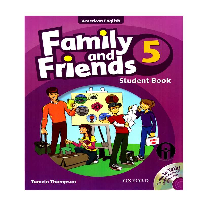 کتاب Family And Friends 5 اثر Tamzin Thompson انتشارات الوندپویان