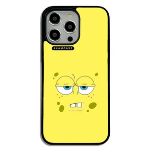 AKAM AMC-WA14PROMAX-SPONGE BOB7 Cover For Apple iPhone 14 Pro Max