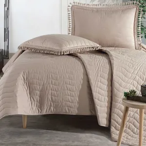  سرویس روتختی نوردکوئین طرح Püsküllü دو نفره 3 تکه 