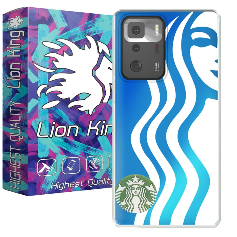 کاور لاین کینگ  مدل هولوگرامی مناسب برای گوشی موبایل شیائومی Poco X3 GT