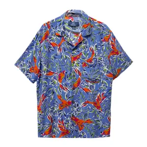 پیراهن آستین کوتاه یقه برگردان مردانه جورج مدل 7558