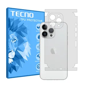 Tecno HyGEL model transparent phone back protector suitable for Apple iPhone 14 Pro mobile phone