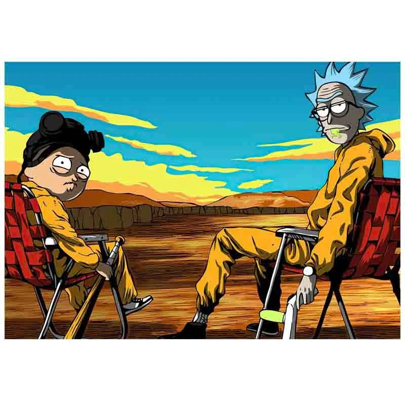 تابلو شاسی آتریسا مدل انیمیشن Rick and Morty