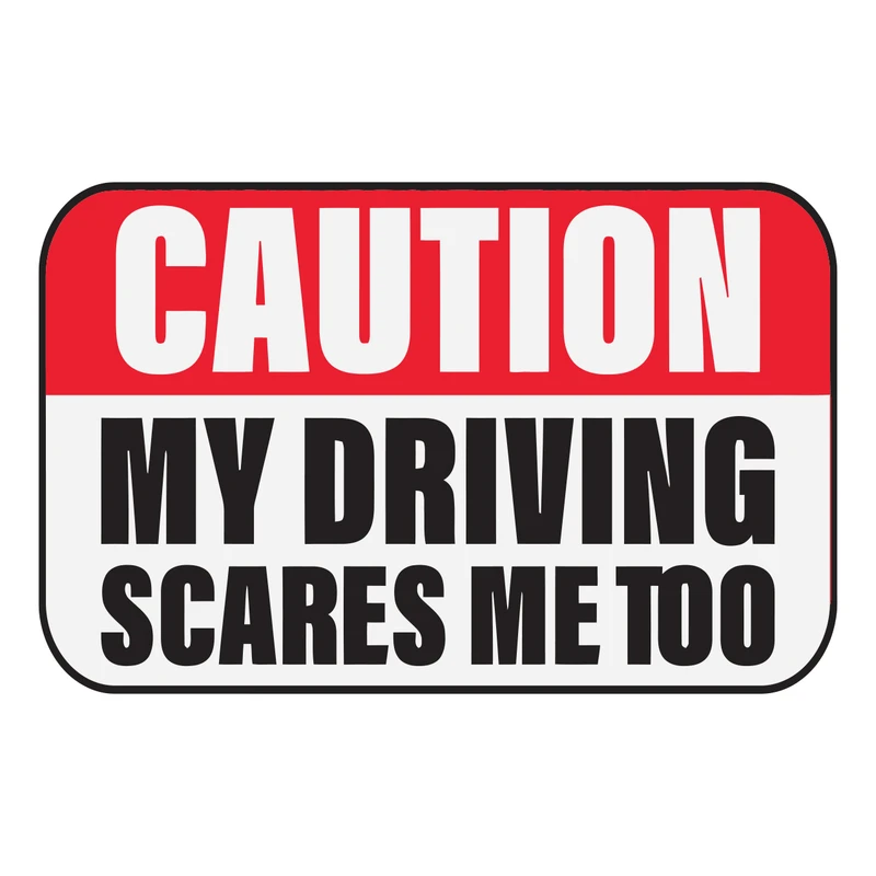 استیکر خودرو پویا مارکت طرح دست فرمون کد 2570