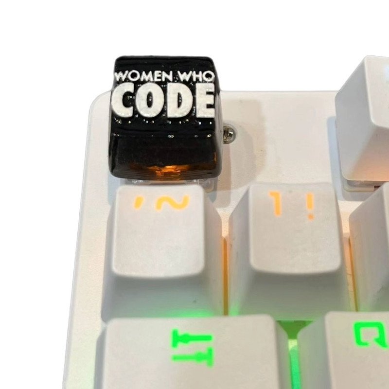دکمه کیبورد مدل Women Who Code