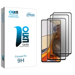 Cooling Olka Glass Ceramics Screen Protector For Xiaomi 11T Pro 5G 2107113SG Pack Of 3