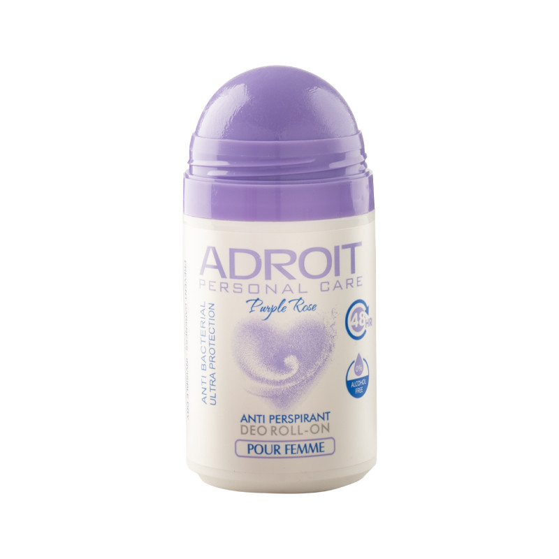 دئودورانت ضد تعریق زنانه آدرویت مدل پرپل رز حجم 50 میلی لیتر