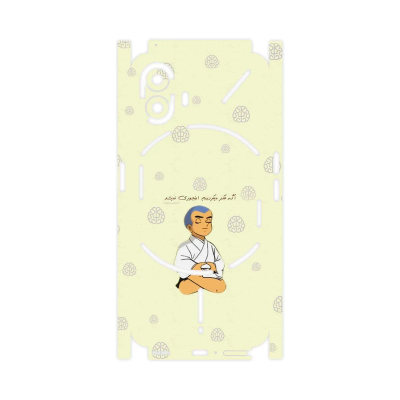 برچسب پوششی ماهوت مدل Ikkyu-san-FullSkin مناسب برای گوشی موبایل ناتینگ Phone 2