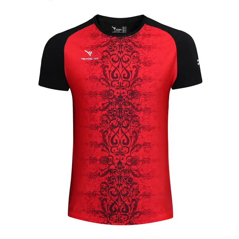 تی شرت آستین کوتاه ورزشی مردانه تکنیک+07 مدل TS-150-GH