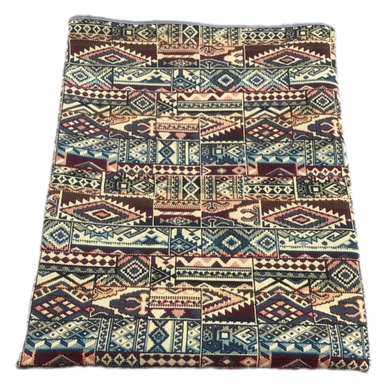 روفرشی مدل زیرسفره ای ترکمن طرح 2 رو کد 05 زمینه کرم