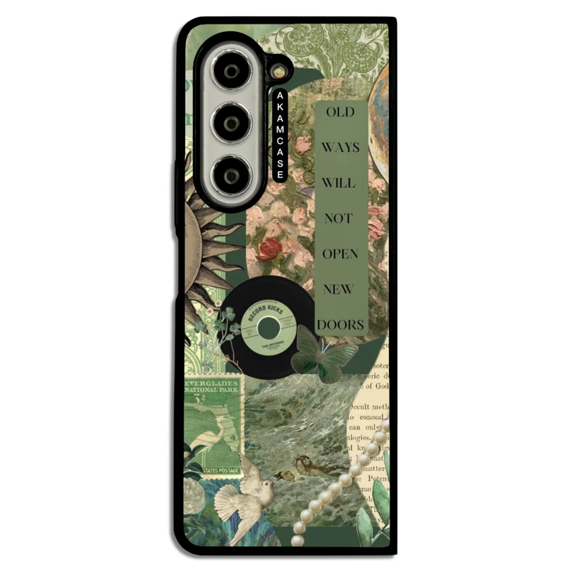 کاور آکام مدل AMC-WSGZFOLD5-GREEN-13 مناسب برای گوشی موبایل سامسونگ Galaxy Z Fold 5