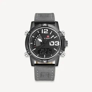 ساعت مچی عقربه‌ای مردانه نیوی فورس مدل 9095GY