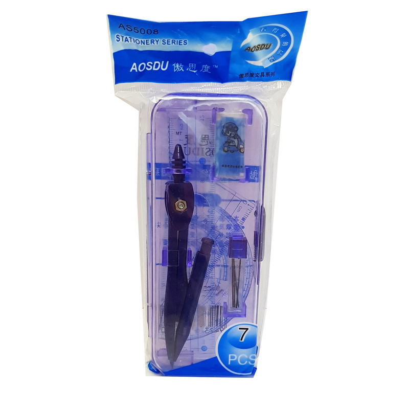 ست پرگار مدل AOSDU کد 5008 مجموعه 7 عددی