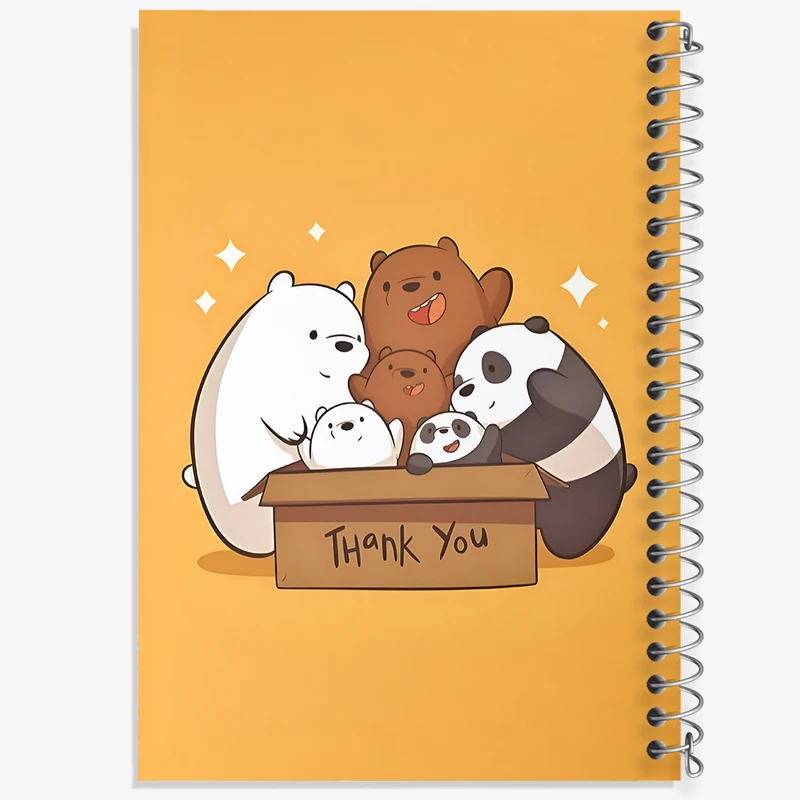 دفتر لیست خرید 50 برگ خندالو طرح سه خرس کله پوک کد N5344