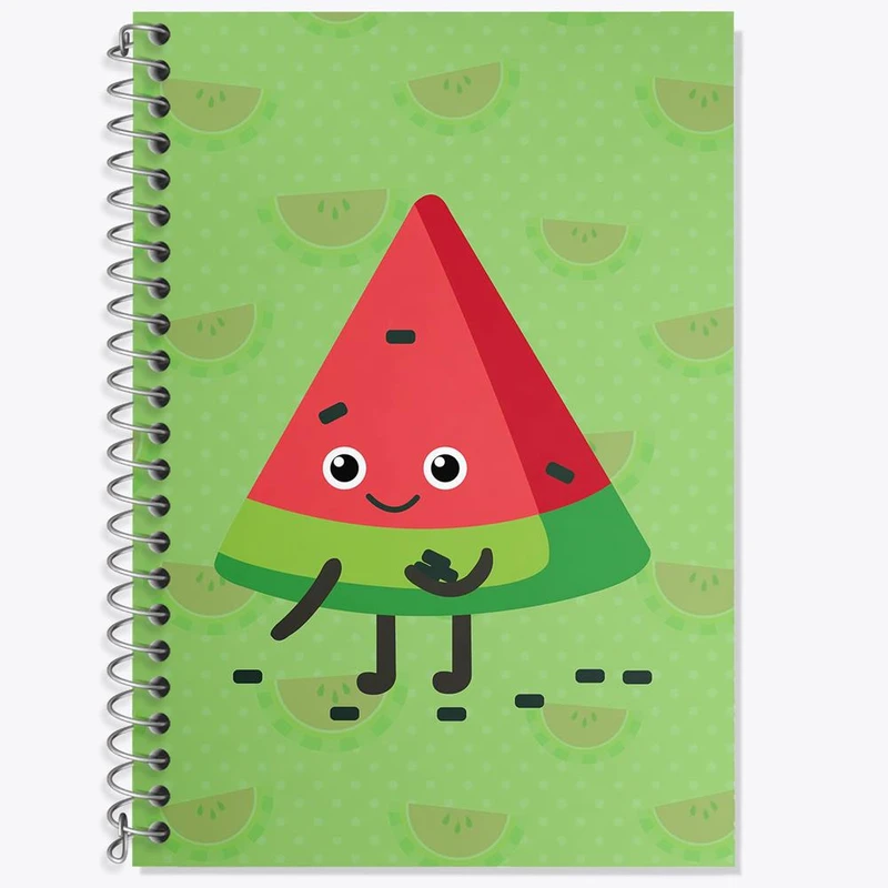 دفتر زبان 50 برگ خندالو مدل سه خط طرح شب یلدا کد 10777