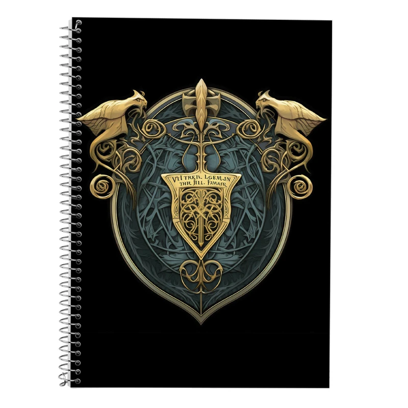 دفتر لغت 50 برگ مدوپد طرح ارباب حلقه ها The Lord of the Rings کد DF3050