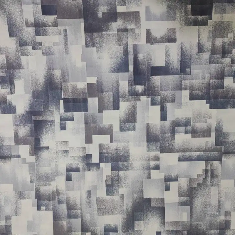 پارچه ملحفه مدل پتینه هندسی کد 20