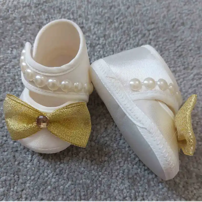 پاپوش نوزادی مدل پاپیون کد P21