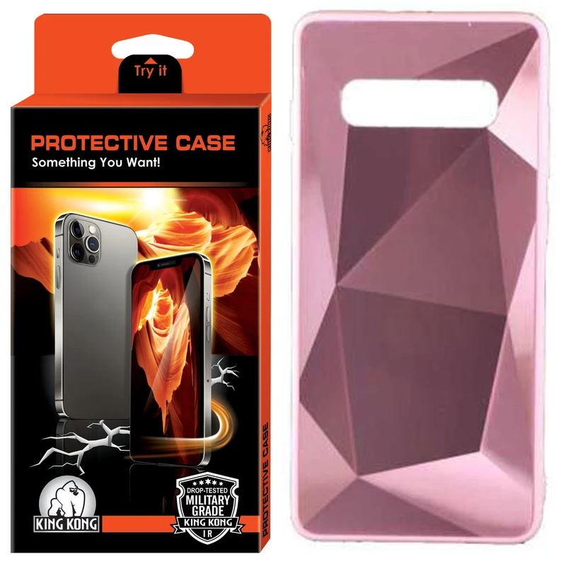 کاور کینگ کونگ مدل الماسی مناسب برای گوشی موبایل سامسونگ Galaxy S10