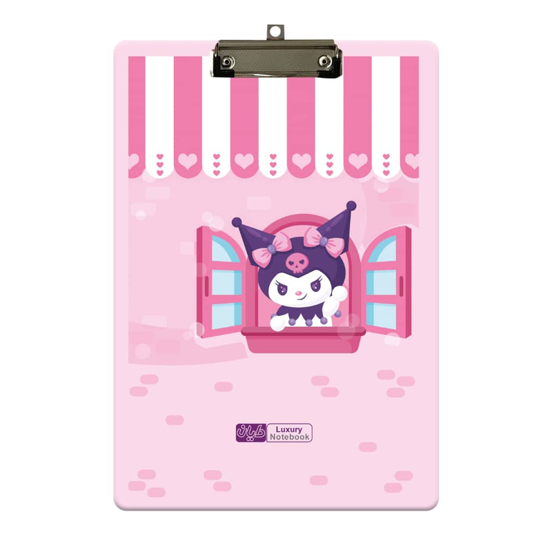 تخته شاسی دایان مدل چک لیست طرح کرومی 7 سایز B5 به همراه کاغذ یادداشت