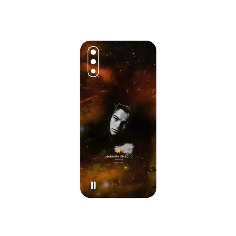 برچسب پوششی ماهوت مدل Leonardo Dicaprio مناسب برای گوشی موبایل سامسونگ Galaxy A01