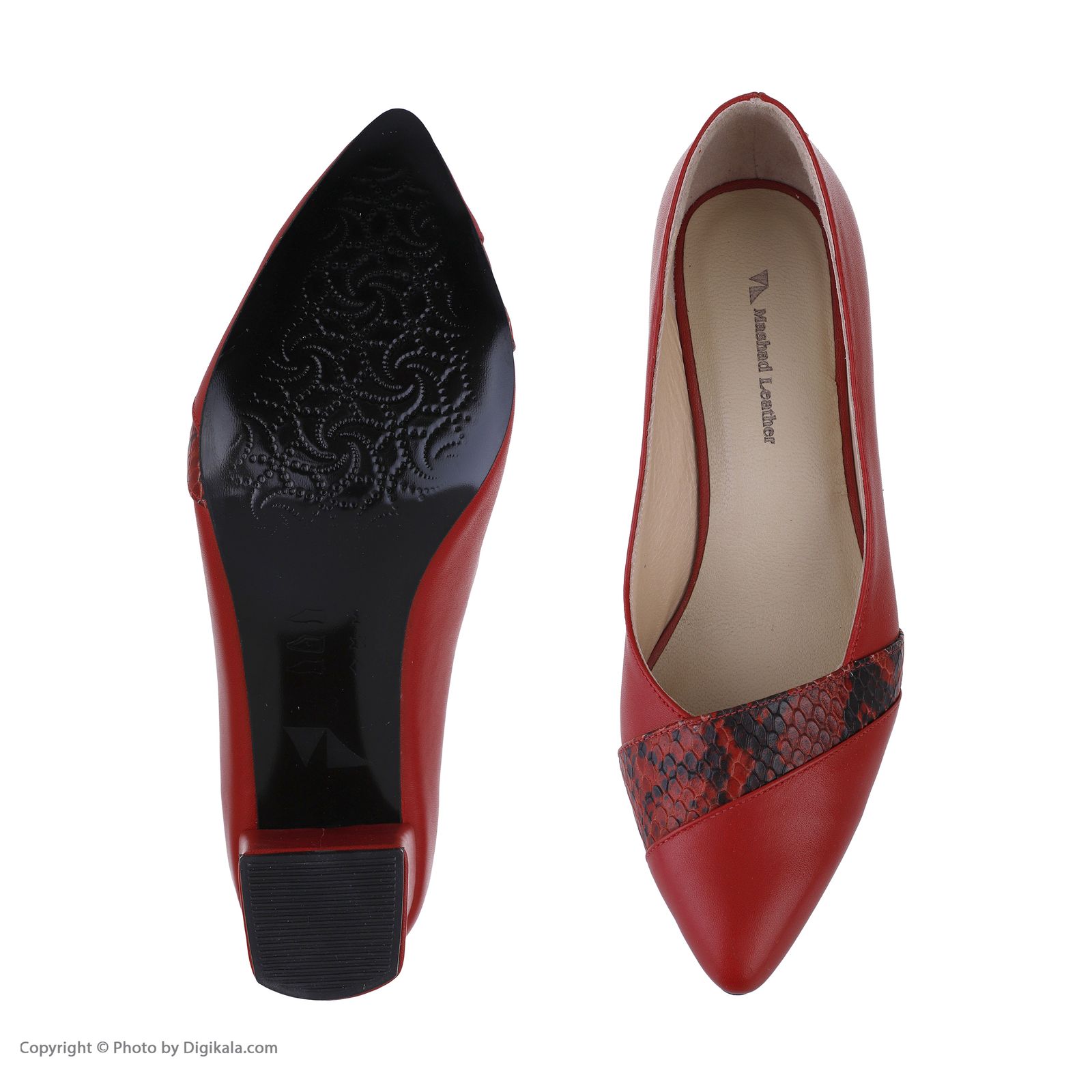کفش زنانه چرم مشهد مدل J2416-083 - - 5