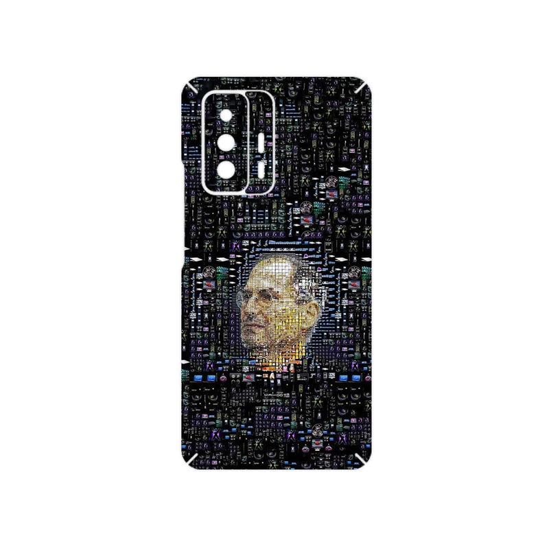 برچسب پوششی ماهوت مدل 2 Collage of Steve Jobs مناسب برای گوشی موبایل شیائومی 11T 5G