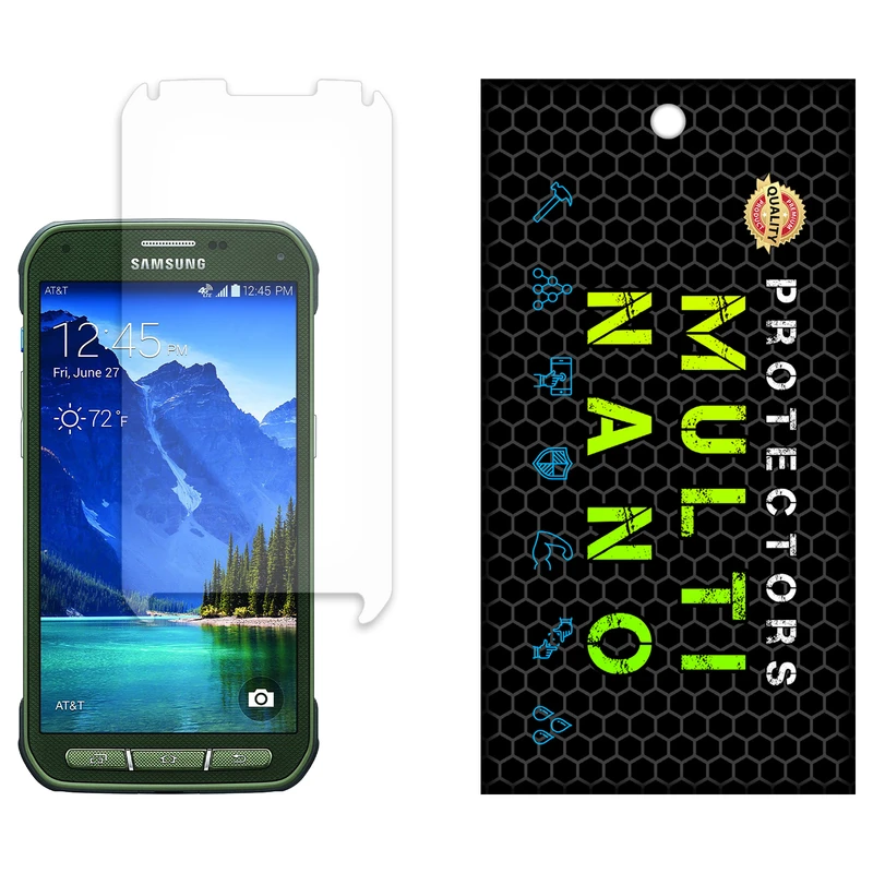 محافظ صفحه نمایش مات مولتی نانو مدل X-S1M مناسب برای گوشی موبایل سامسونگ Galaxy S5 Active
