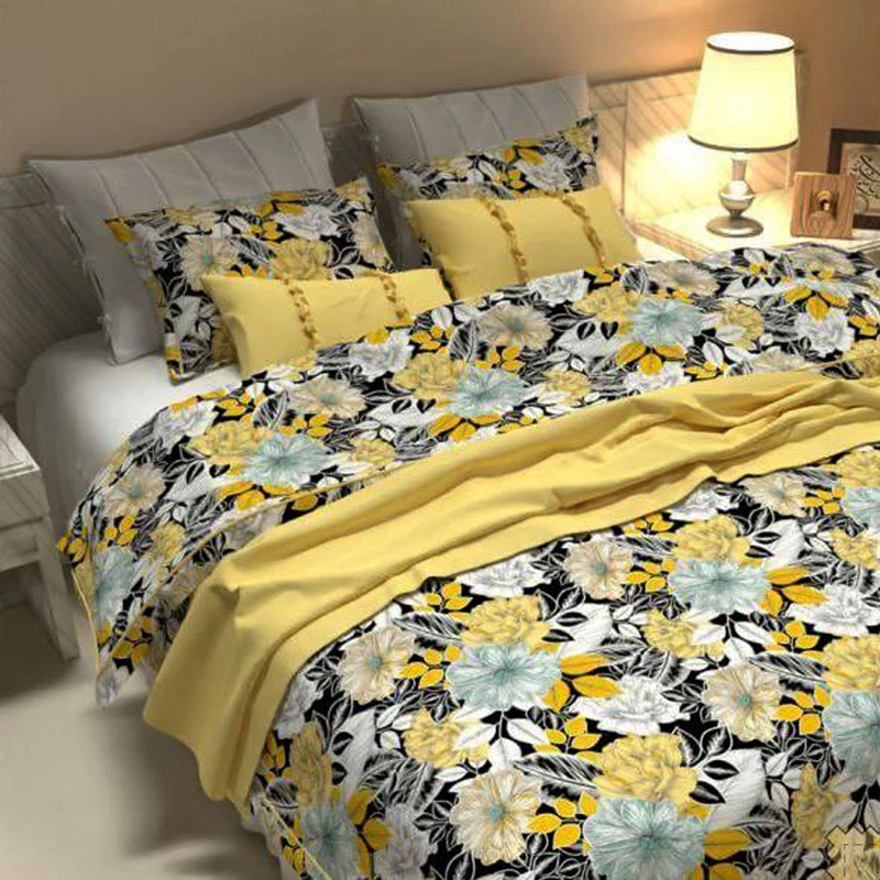 سرویس ملحفه سندس مدل مرجان کد F618 یکنفره 2 تکه