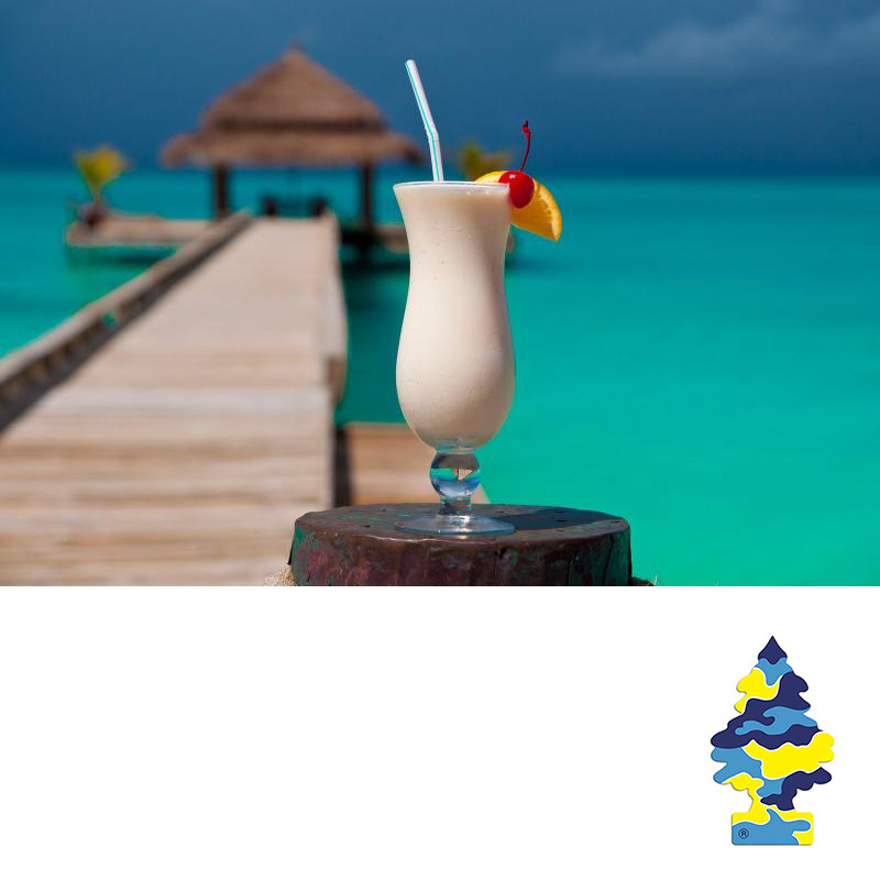خوشبوکننده خودرو لیتل تریس مدل Piña Colada
