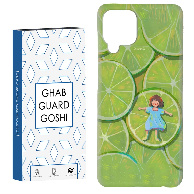 کاور قاب گارد گوشی طرح دختر لیمویی کد Dimo-258 مناسب برای گوشی موبایل سامسونگ Galaxy A22 4G / Galaxy M32 4G