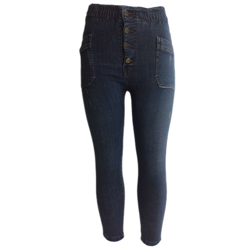 شلوار جین زنانه مدل کمر کش 90