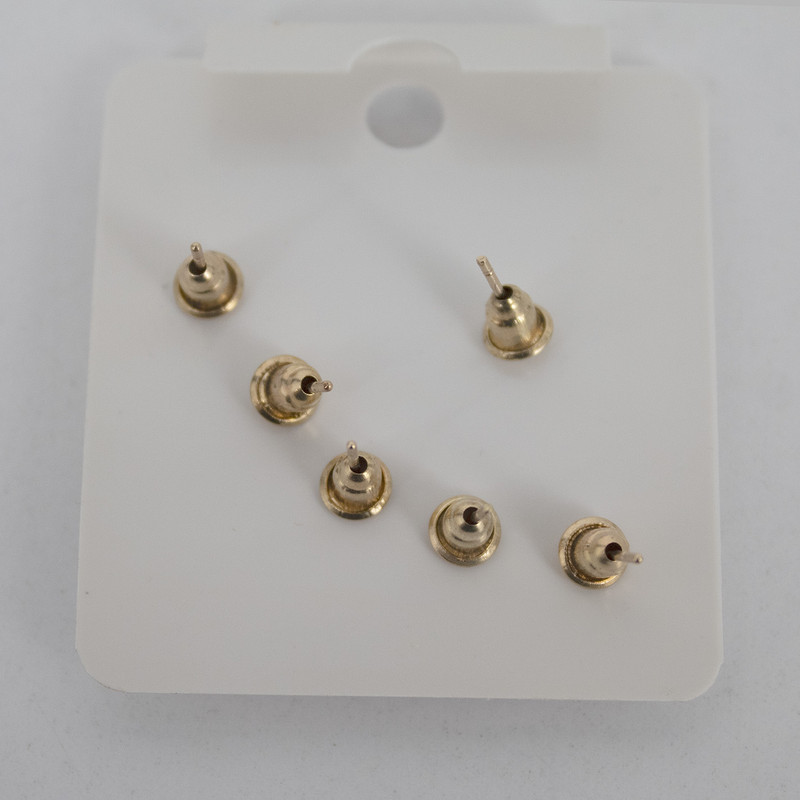 گوشواره زنانه مدل آریا طرح میخی کد 10 مجموعه 3 عددی