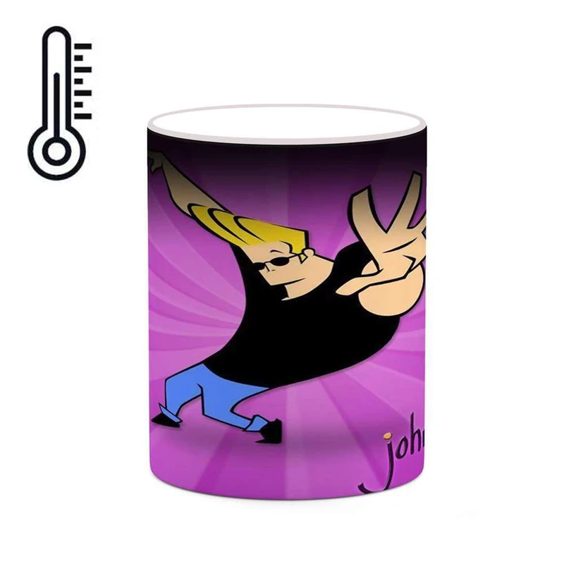 ماگ حرارتی کاکتی مدل کارتون Johnny Bravo کد mgh22690